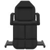 Beauty Treatment Chair Faux Leather Black 70.9"x24.4"x30.7"